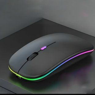 Бездротова миша з Bluetooth + RGB підсвічування 234568432 фото