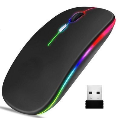 Бездротова миша з Bluetooth + RGB підсвічування 234568432 фото
