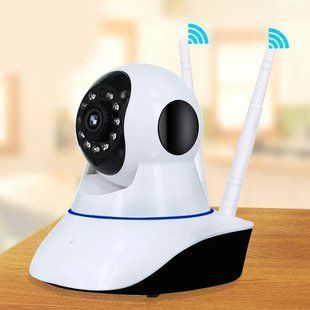 Бездротова поворотна відеоспостереження WIFI Smart NET camera Q5 123457398 фото