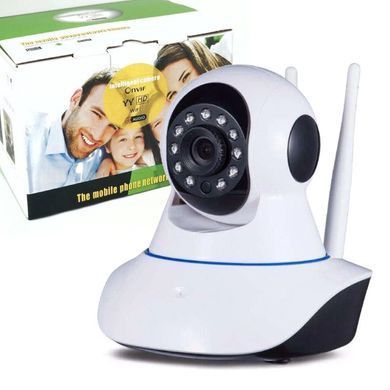 Бездротова поворотна відеоспостереження WIFI Smart NET camera Q5 123457398 фото