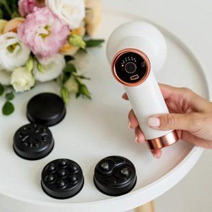 Антіцелюлітний масажер для тіла 4в1 з насадками, Deep Rolling Massager 234569333 фото