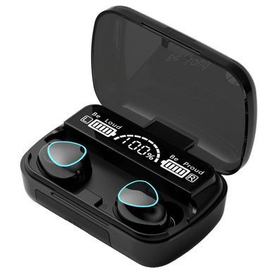 Бездротові Bluetooth навушники з дисплеєм та мікрофоном TWS M10 234569839 фото