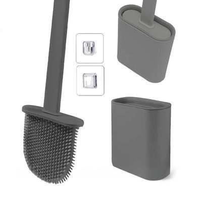 Туалетний йоржик з кріпленням на стіну Toilet Brush 234574356 фото