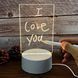 Світильник дошка для нотаток від USB + маркер, LAMP 3D 234573348 фото 2
