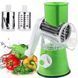 Багатофункціональна овочерізка з 3 насадками, Kitchen master 234576020 фото 2