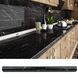 Самоклеюча плівка 5м*60см для кухні, Чорний Мармур, Kitchen Sticker 234568680 фото 2