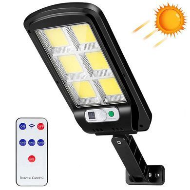 Вуличний LED ліхтар із сонячною батареєю BK120-6COB + пульт 123462416 фото