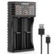 Зарядний пристрій на 2 акумулятори, LiitoKala Lii-202, з USB 234567564 фото 2