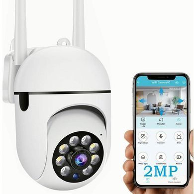 Вулична IP камера відеоспостереження NJ PRO Full HD, 2Мп 234568898 фото