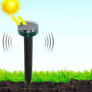 Ультразвуковий відлякувач кротів, комах гризунів Garden Pro 234562354 фото