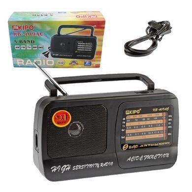 Портативне FM радіо на батарейках Kipo KB-409 234563930 фото