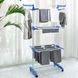 Багатоярусна сушарка для білизни до 40 кг (172х73х64) Garment Rack With Wheels 123459786 фото 1