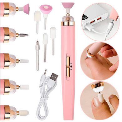 Міні фрезер для манікюру Flawless Salon Nails з насадками 234560490 фото