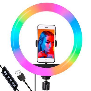Кільцева LED лампа 26 см від USB, MJ260 Soft Ring Light 234562091 фото