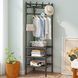 Кутова вішалка для одягу (170х43х43 см), Corner coat rack, Чорна 234569487 фото 2
