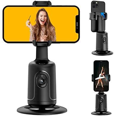 Смарт-штатив з датчиком руху 360&deg;, від USB, P01, Чорний 234575281 фото