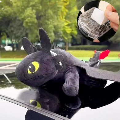 Іграшка на машину Дракон Беззубик з кріпленням на поверхню 234569659 фото