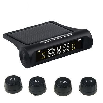 Система контролю тиску і температури в шинах TPMS+SOLAR із зовнішніми датчиками і сонячною панеллю 234562145 фото