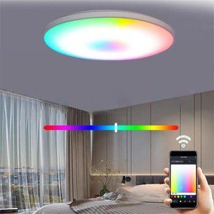 Світильник стельовий 24Вт, 30см, з Bluetooth колонкою, RGB, Ceiling Lamp Smart 234574650 фото
