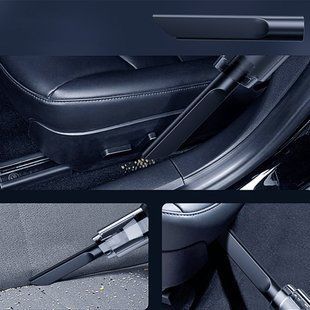 Автомобільний пилосос акумуляторний + 5 насадок, 1 АКБ, Dust collector 234570840 фото