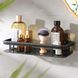 Металева полиця для ванної (30*13*4,5см) Bathroom shelf, Чорна 234567590 фото 2