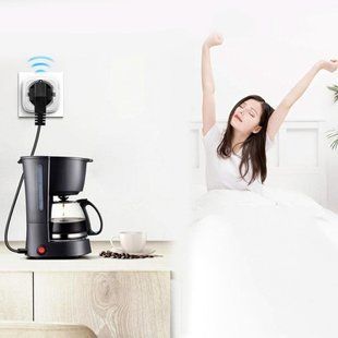 Розумна WiFi розетка 20А з лічильником електроенергії, Tuya Smart 4400Вт, Біла 234567416 фото