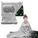 Плед, що світиться 150х200см Magic Blanket, Сірий 234572327 фото 2