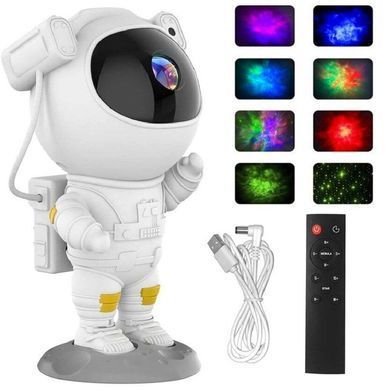 Ночник проектор зоряного неба Астронавт, от USB, з пультом 234569279 фото